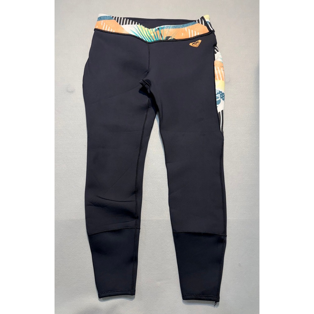 Roxy Salt Water Pop Surf Neoprene Wetsuit Capri Surf Pant Size 12